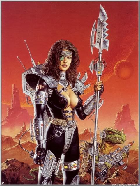 Clyde Caldwell - Heroic Fantasy Babes