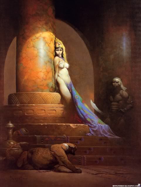 Frank Frazetta - The Beauty & the Beast