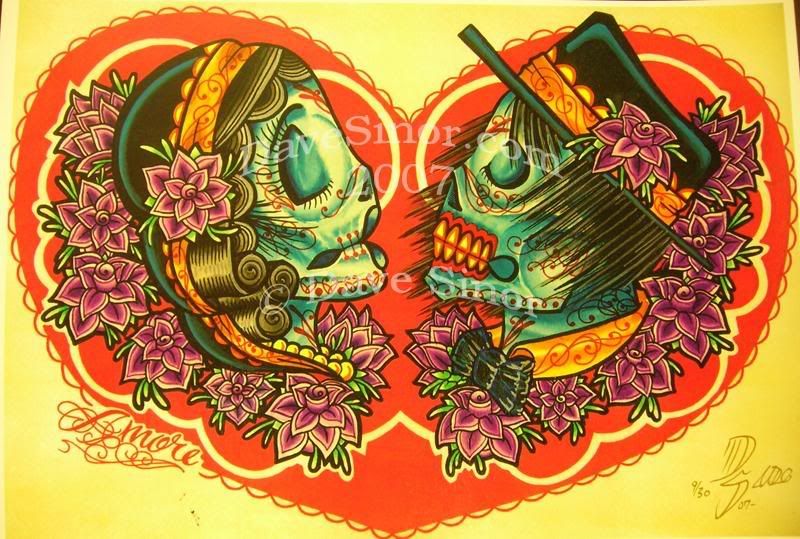 day of dead tattoos. wallpaper day of the dead