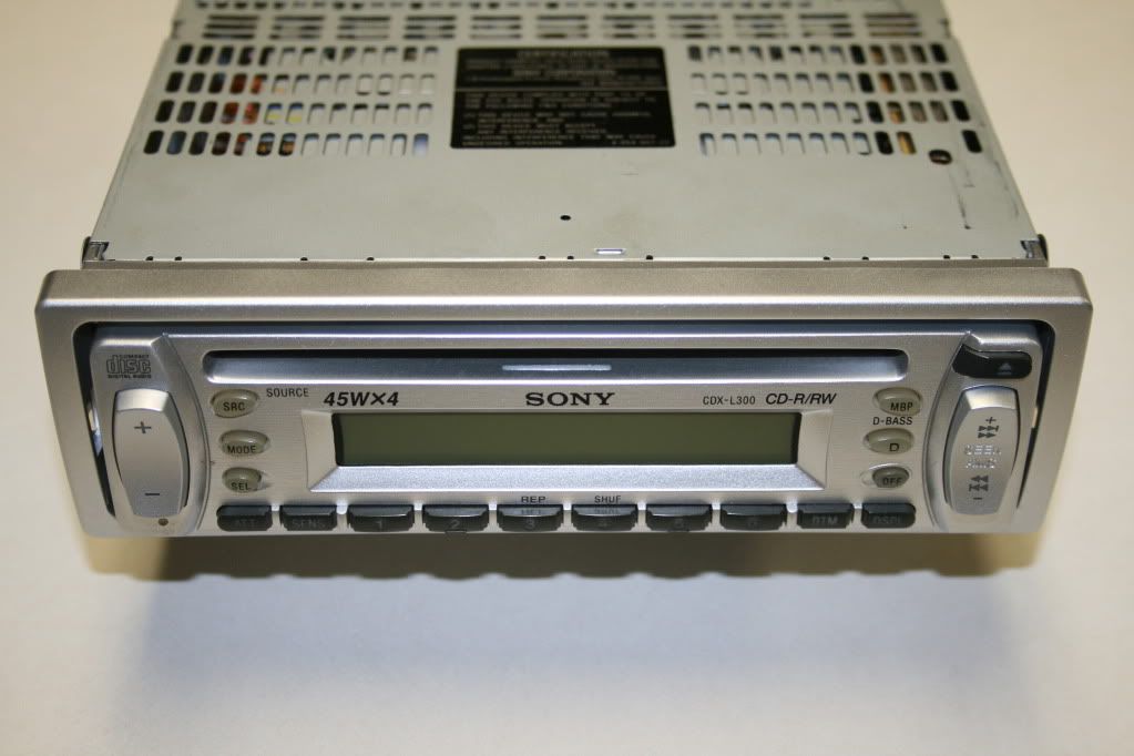 Sony CD Player (CDX-L300) $40 Shipped. Like New! - Toyota Nation Forum