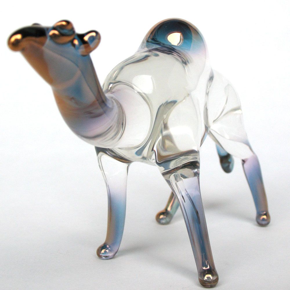 crystal camel figurine