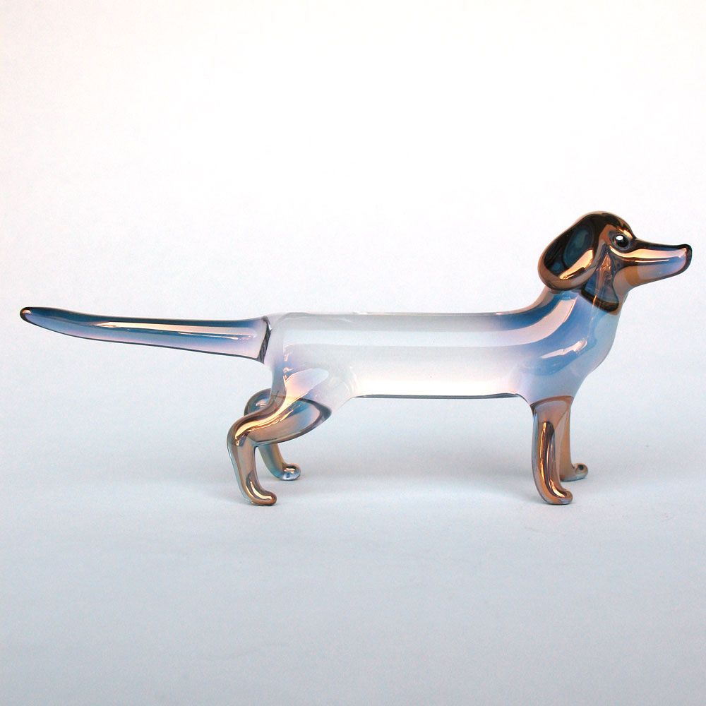 dachshund crystal figurines