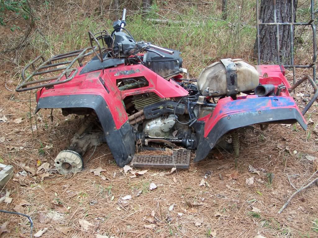 1987 Honda foreman 350d #6