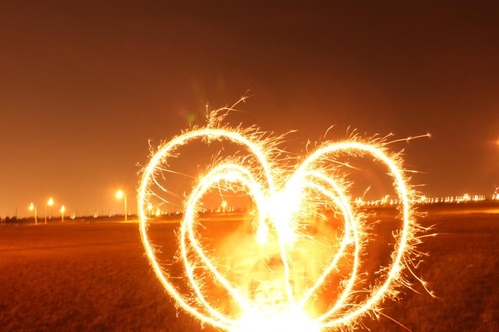 sparklers love nebula in bloom