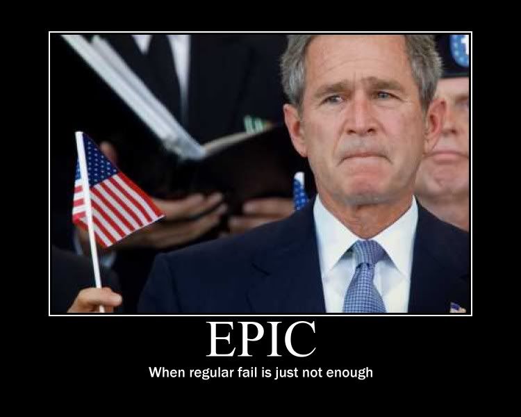 Bush,epic,fail