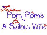 From PomPoms To A Sailors Wife