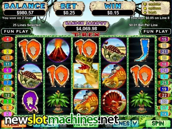 T-Rex Slot Machine