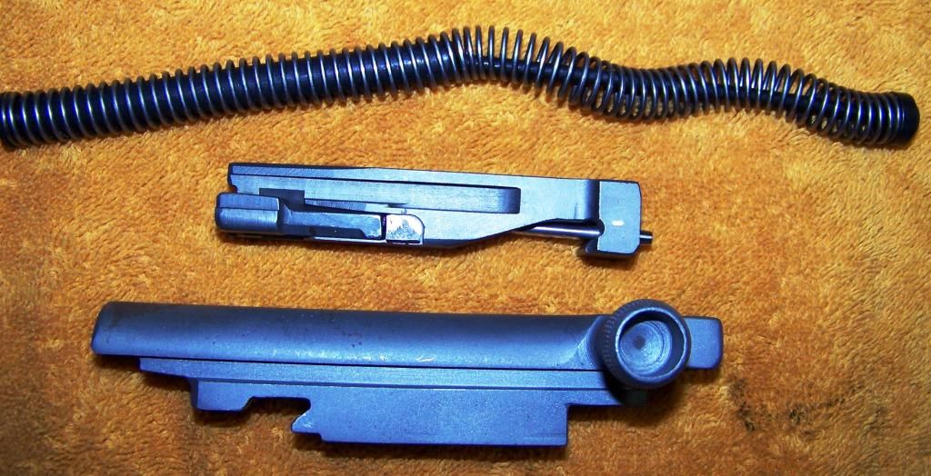 SOLD SKS Gas tube, two extra gas tube coversSKS Bolt, Bolt carrier and Recoil Spring