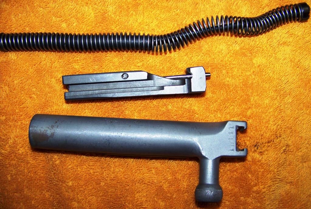 SOLD SKS Gas tube, two extra gas tube coversSKS Bolt, Bolt carrier and Recoil Spring