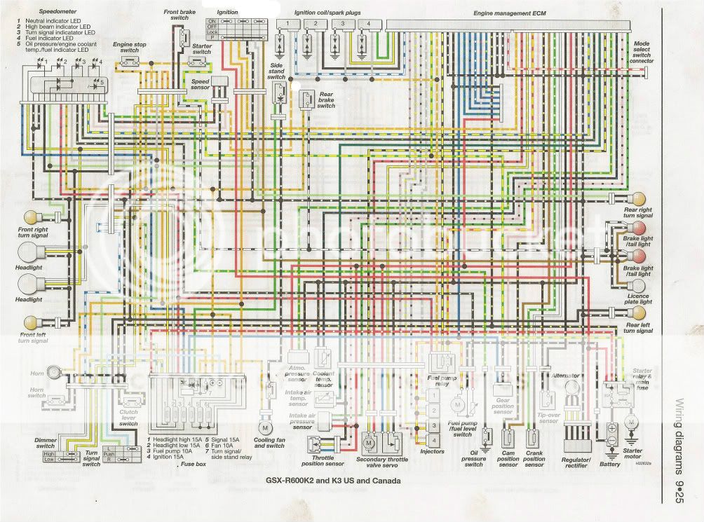Gsxr 2011 600 Wire Diagram