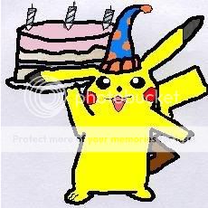 Draw a Birthday Pikachu - Entry Thread - Page 2 - Virtuadopt